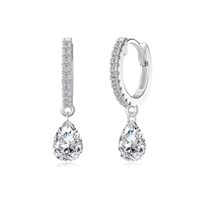 Orecchini Donna in Argento Cubic Zirconia ETQLR01